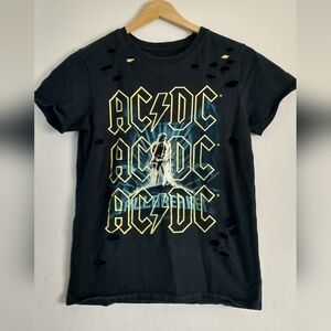 AC/DC Rock Band Graphic T Shirt Size Small